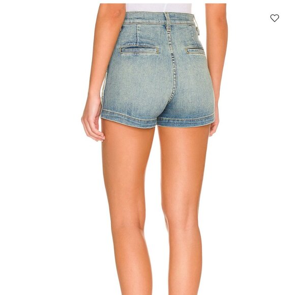 Nili Lotan Livie Denim Jean Shorts 26 - Picture 3 of 16